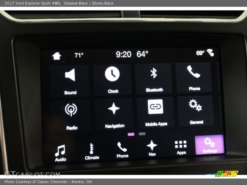 Shadow Black / Ebony Black 2017 Ford Explorer Sport 4WD