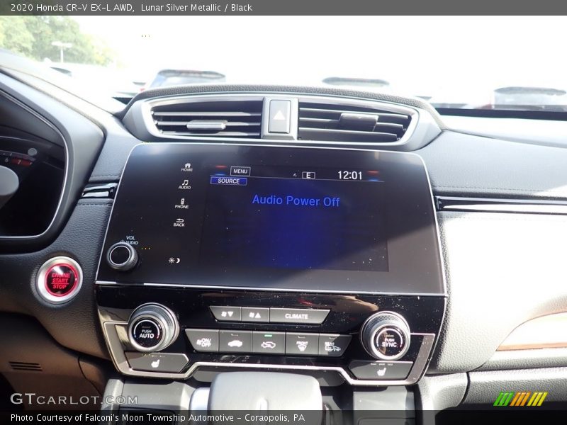 Lunar Silver Metallic / Black 2020 Honda CR-V EX-L AWD