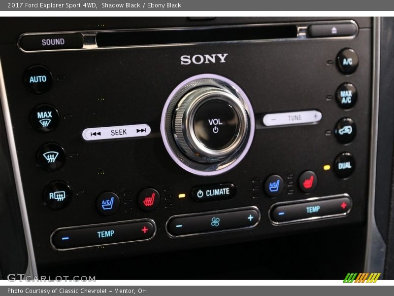 Shadow Black / Ebony Black 2017 Ford Explorer Sport 4WD