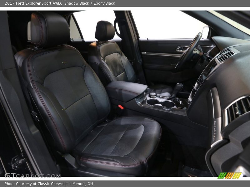 Shadow Black / Ebony Black 2017 Ford Explorer Sport 4WD