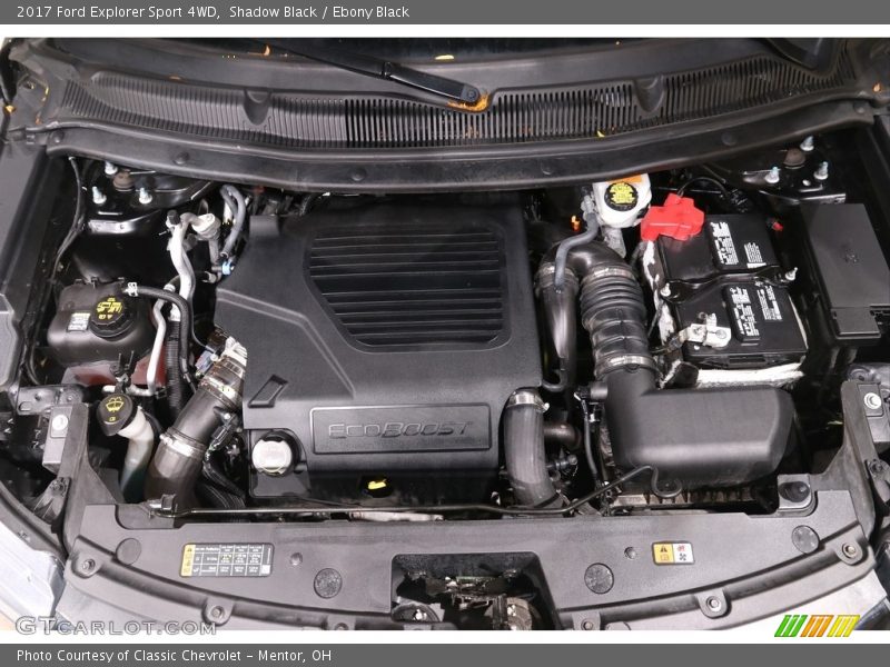 Shadow Black / Ebony Black 2017 Ford Explorer Sport 4WD