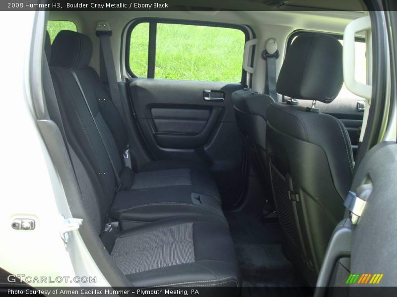 Boulder Gray Metallic / Ebony Black 2008 Hummer H3