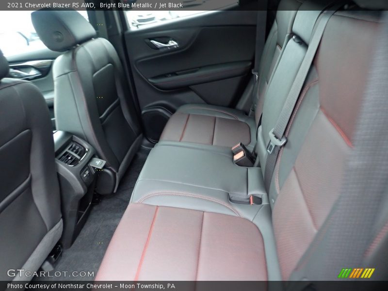 Bright Blue Metallic / Jet Black 2021 Chevrolet Blazer RS AWD