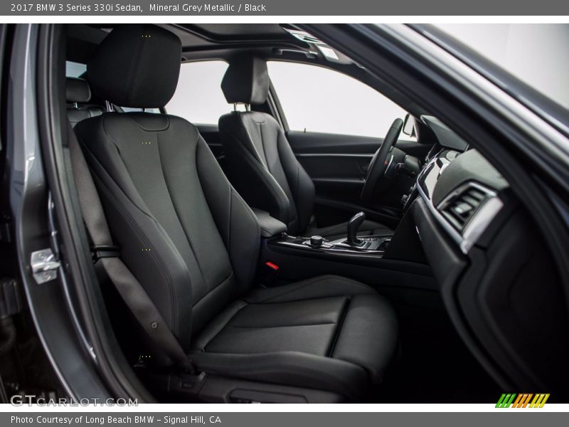 Mineral Grey Metallic / Black 2017 BMW 3 Series 330i Sedan