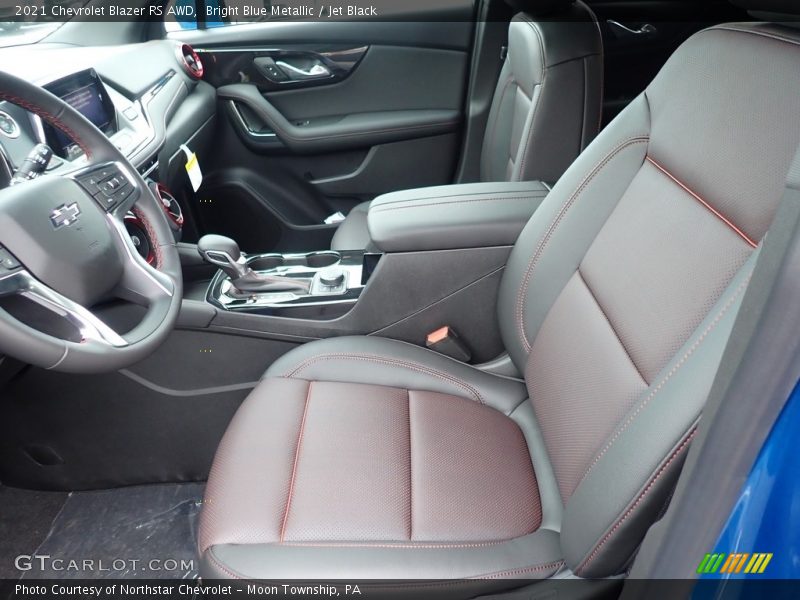 Front Seat of 2021 Blazer RS AWD