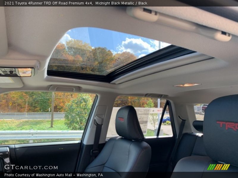 Midnight Black Metallic / Black 2021 Toyota 4Runner TRD Off Road Premium 4x4