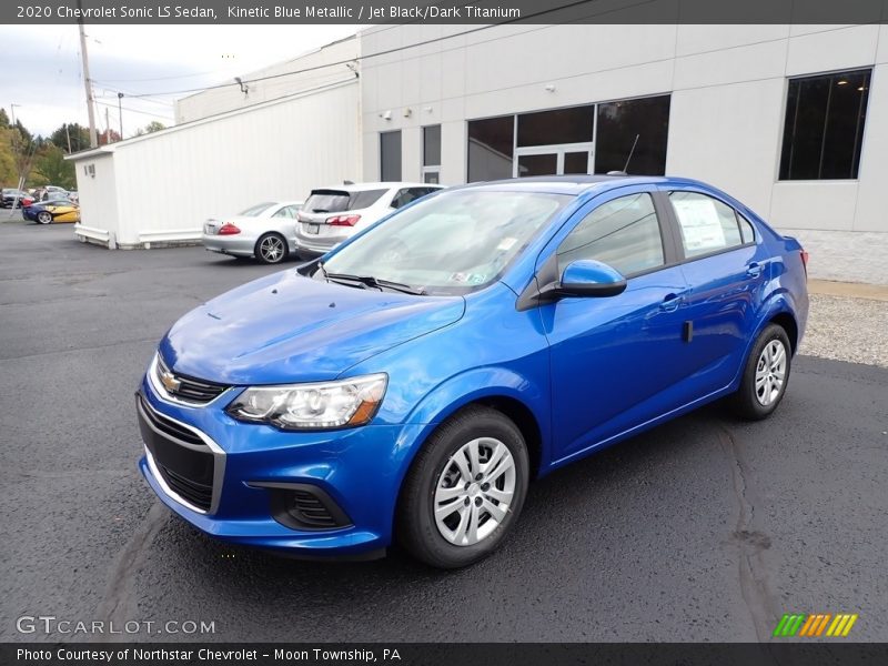 Kinetic Blue Metallic / Jet Black/Dark Titanium 2020 Chevrolet Sonic LS Sedan