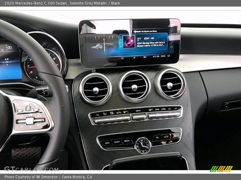 Controls of 2020 C 300 Sedan