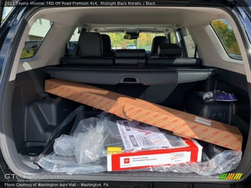  2021 4Runner TRD Off Road Premium 4x4 Trunk