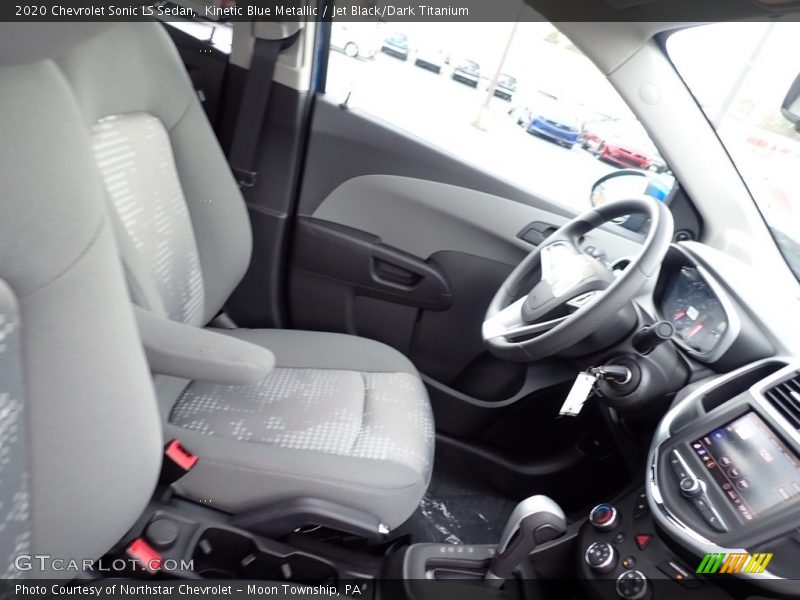 Kinetic Blue Metallic / Jet Black/Dark Titanium 2020 Chevrolet Sonic LS Sedan
