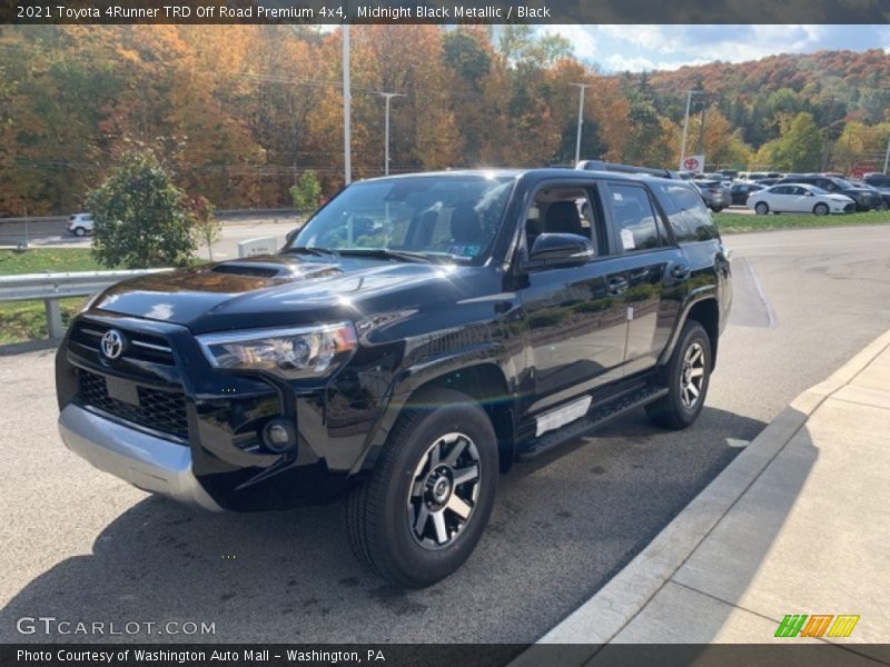 Midnight Black Metallic / Black 2021 Toyota 4Runner TRD Off Road Premium 4x4