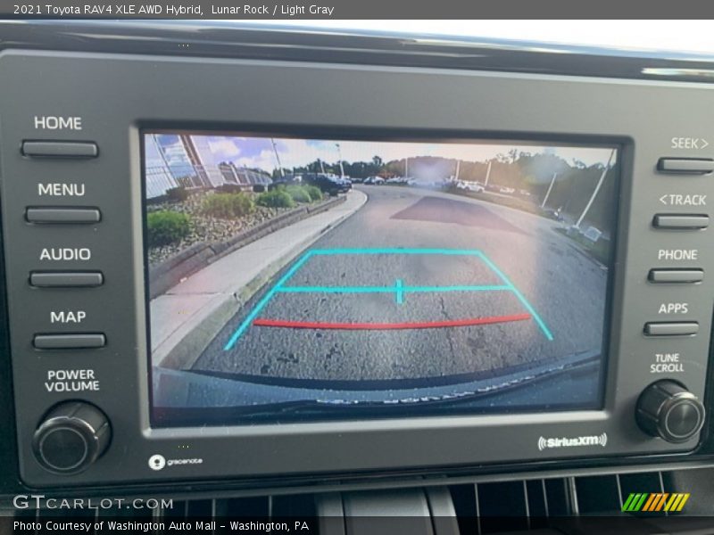 Lunar Rock / Light Gray 2021 Toyota RAV4 XLE AWD Hybrid