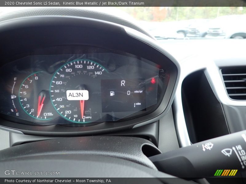 Kinetic Blue Metallic / Jet Black/Dark Titanium 2020 Chevrolet Sonic LS Sedan