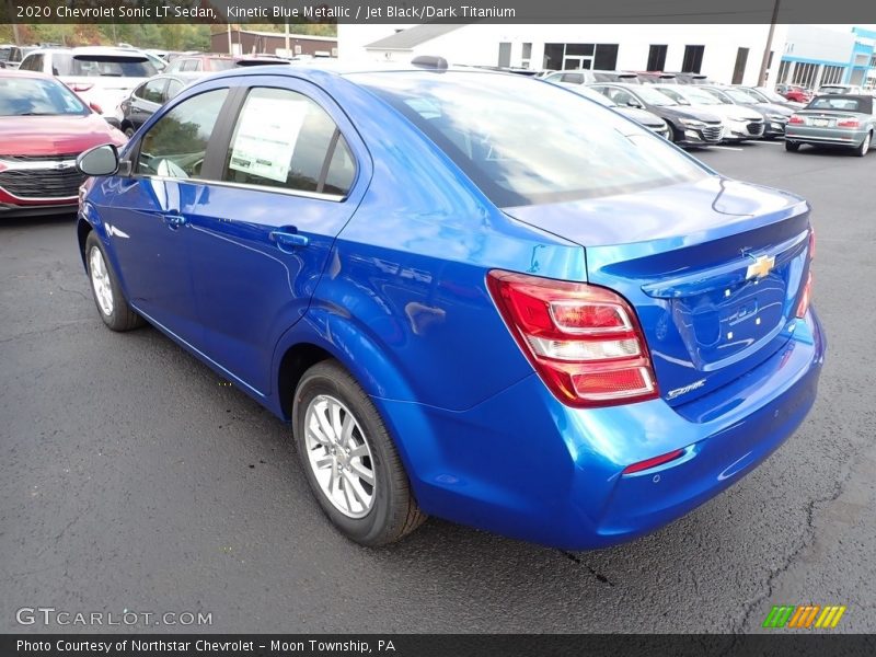 Kinetic Blue Metallic / Jet Black/Dark Titanium 2020 Chevrolet Sonic LT Sedan