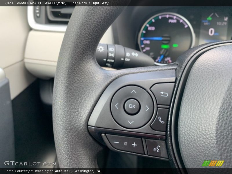 Lunar Rock / Light Gray 2021 Toyota RAV4 XLE AWD Hybrid