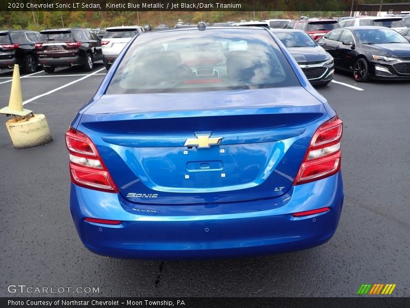 Kinetic Blue Metallic / Jet Black/Dark Titanium 2020 Chevrolet Sonic LT Sedan