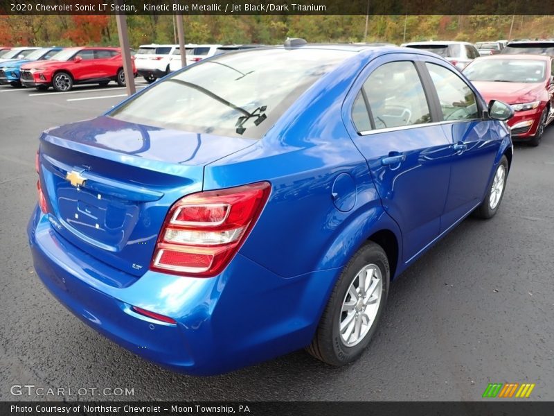 Kinetic Blue Metallic / Jet Black/Dark Titanium 2020 Chevrolet Sonic LT Sedan