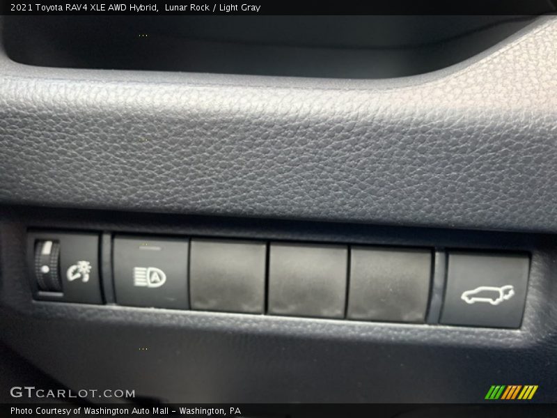 Lunar Rock / Light Gray 2021 Toyota RAV4 XLE AWD Hybrid