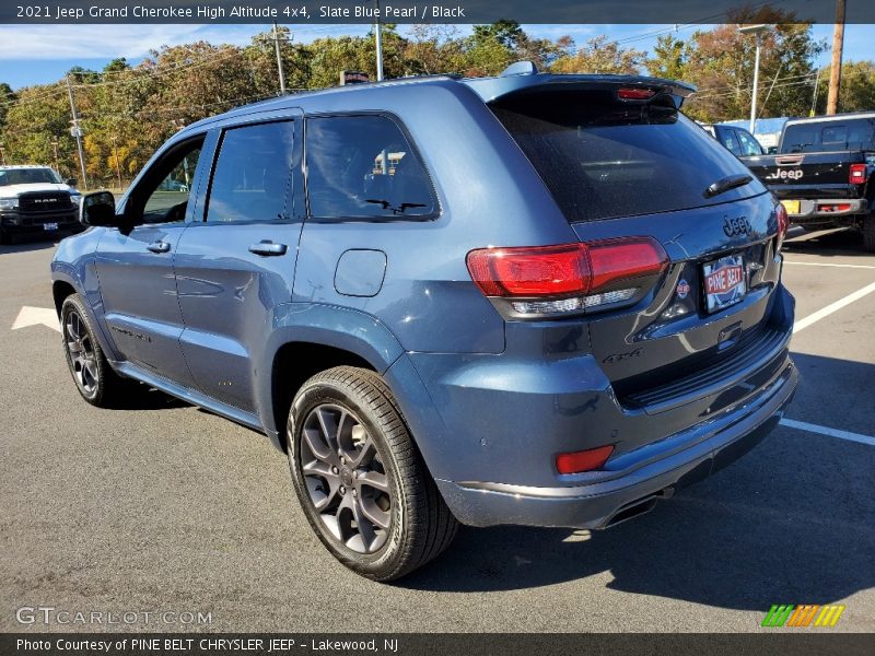 Slate Blue Pearl / Black 2021 Jeep Grand Cherokee High Altitude 4x4