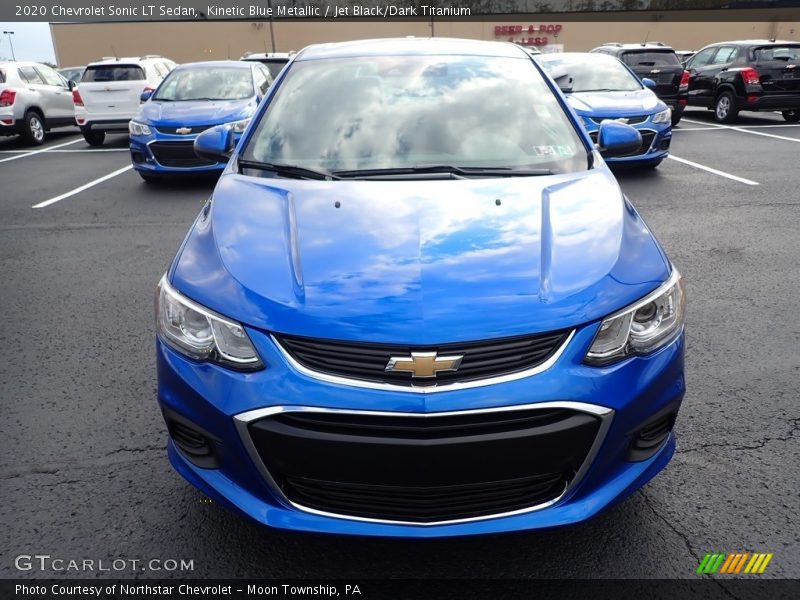 Kinetic Blue Metallic / Jet Black/Dark Titanium 2020 Chevrolet Sonic LT Sedan