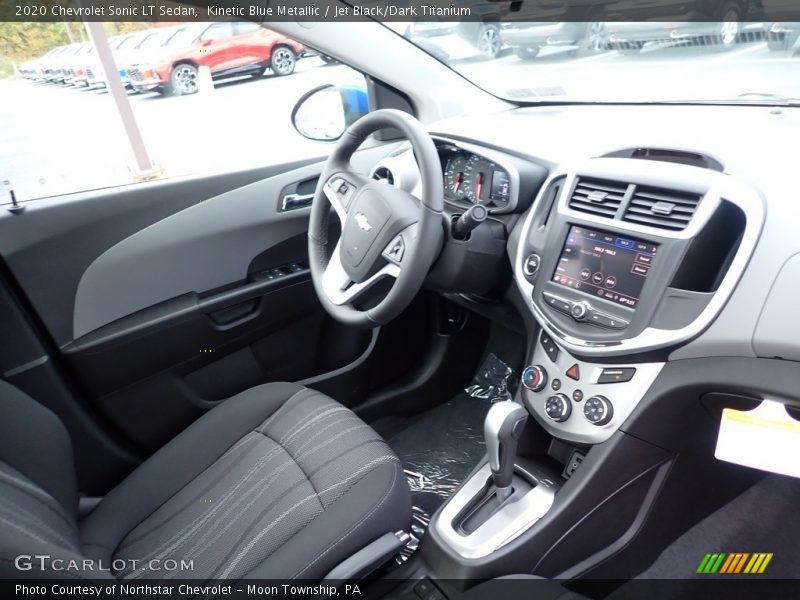 Kinetic Blue Metallic / Jet Black/Dark Titanium 2020 Chevrolet Sonic LT Sedan
