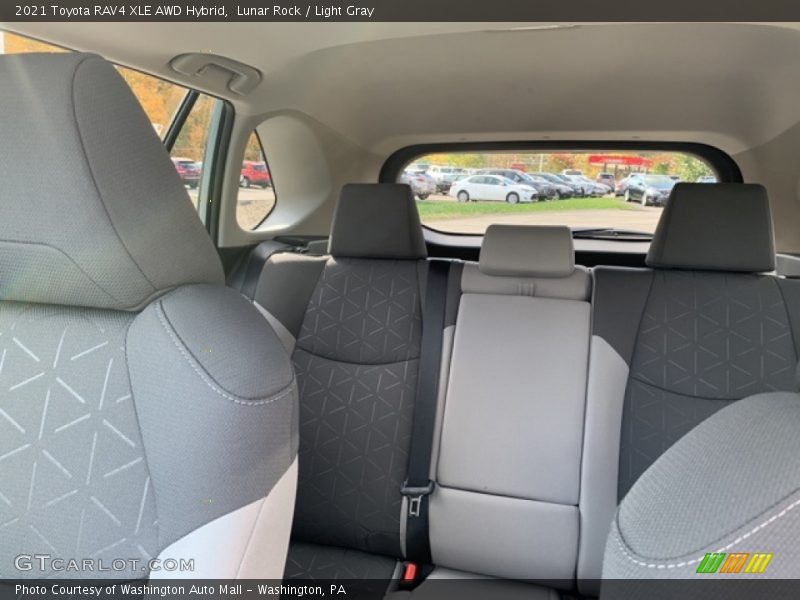 Lunar Rock / Light Gray 2021 Toyota RAV4 XLE AWD Hybrid