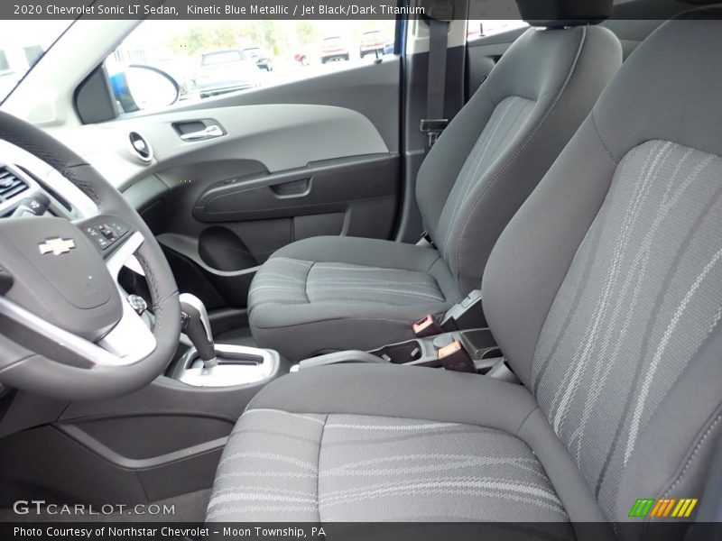 Kinetic Blue Metallic / Jet Black/Dark Titanium 2020 Chevrolet Sonic LT Sedan