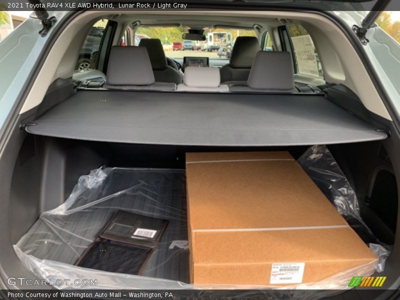 Lunar Rock / Light Gray 2021 Toyota RAV4 XLE AWD Hybrid