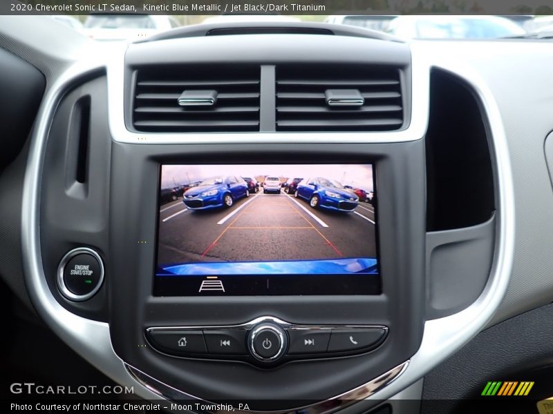 Kinetic Blue Metallic / Jet Black/Dark Titanium 2020 Chevrolet Sonic LT Sedan