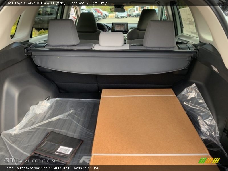 Lunar Rock / Light Gray 2021 Toyota RAV4 XLE AWD Hybrid