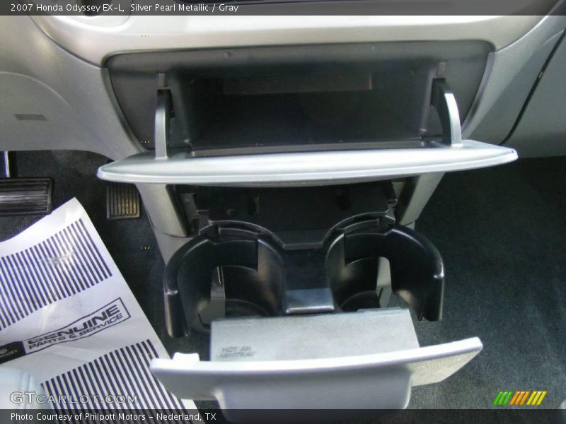 Silver Pearl Metallic / Gray 2007 Honda Odyssey EX-L