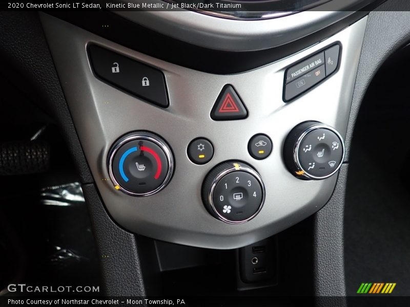 Controls of 2020 Sonic LT Sedan