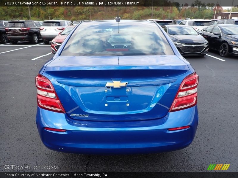 Kinetic Blue Metallic / Jet Black/Dark Titanium 2020 Chevrolet Sonic LS Sedan
