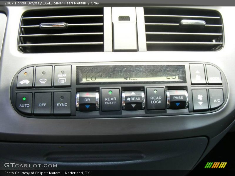 Silver Pearl Metallic / Gray 2007 Honda Odyssey EX-L