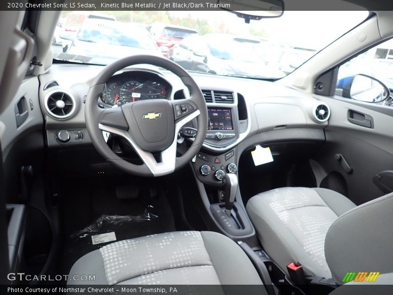 Kinetic Blue Metallic / Jet Black/Dark Titanium 2020 Chevrolet Sonic LS Sedan