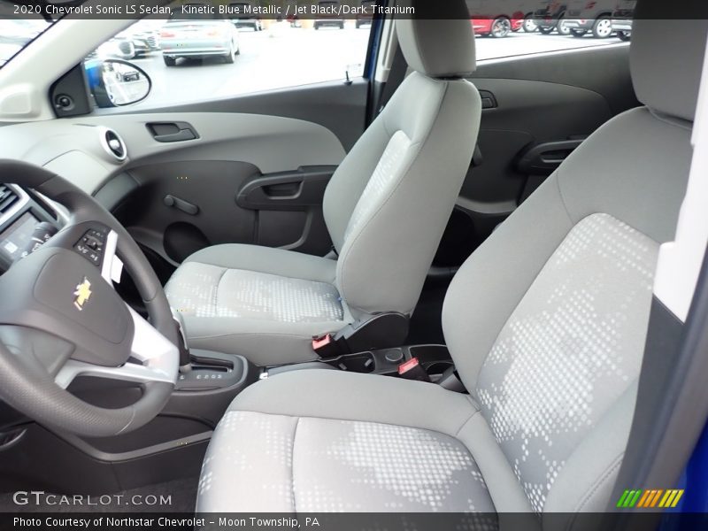 Kinetic Blue Metallic / Jet Black/Dark Titanium 2020 Chevrolet Sonic LS Sedan