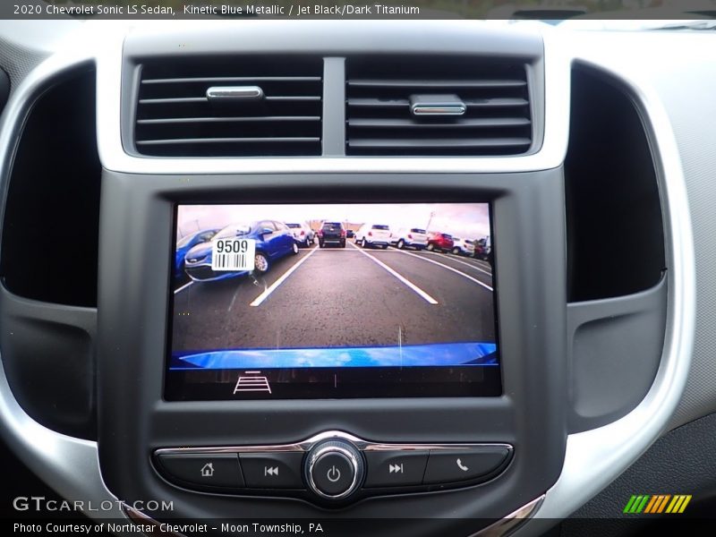 Kinetic Blue Metallic / Jet Black/Dark Titanium 2020 Chevrolet Sonic LS Sedan