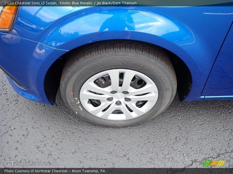 Kinetic Blue Metallic / Jet Black/Dark Titanium 2020 Chevrolet Sonic LS Sedan