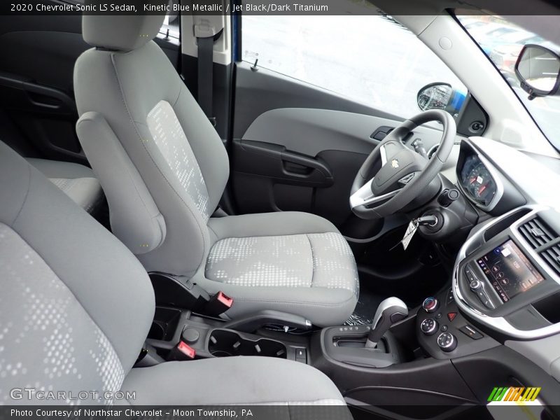Kinetic Blue Metallic / Jet Black/Dark Titanium 2020 Chevrolet Sonic LS Sedan