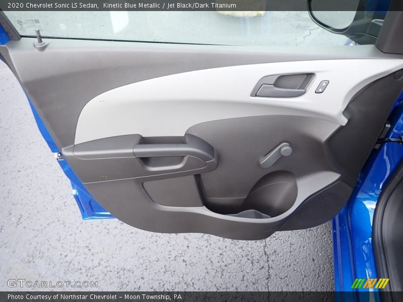 Kinetic Blue Metallic / Jet Black/Dark Titanium 2020 Chevrolet Sonic LS Sedan