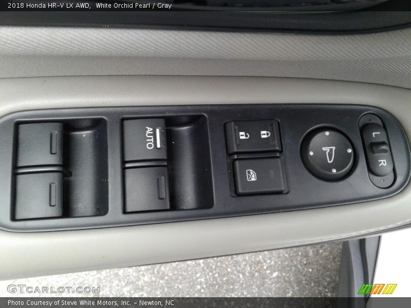 White Orchid Pearl / Gray 2018 Honda HR-V LX AWD