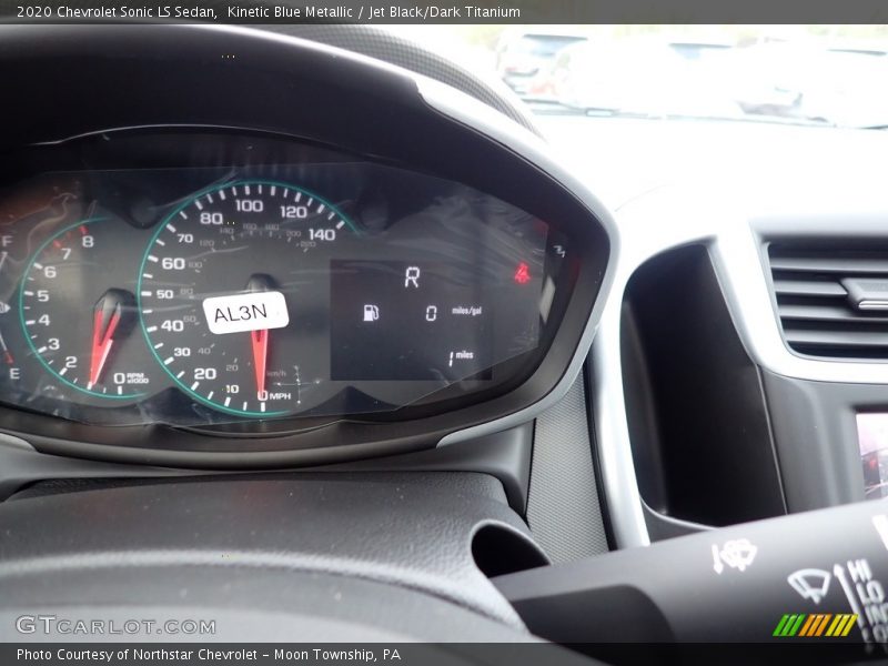 Kinetic Blue Metallic / Jet Black/Dark Titanium 2020 Chevrolet Sonic LS Sedan