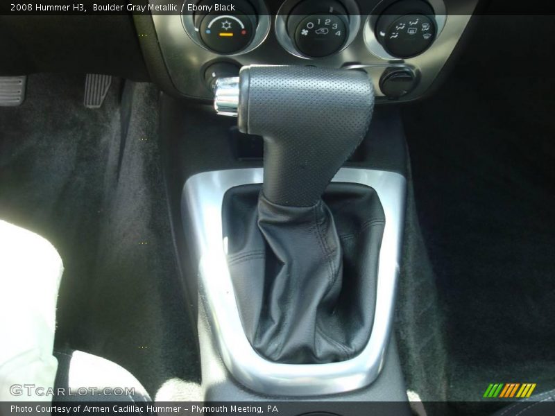 Boulder Gray Metallic / Ebony Black 2008 Hummer H3