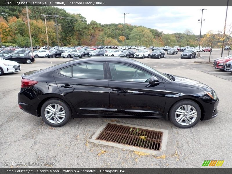 Phantom Black / Black 2020 Hyundai Elantra Value Edition