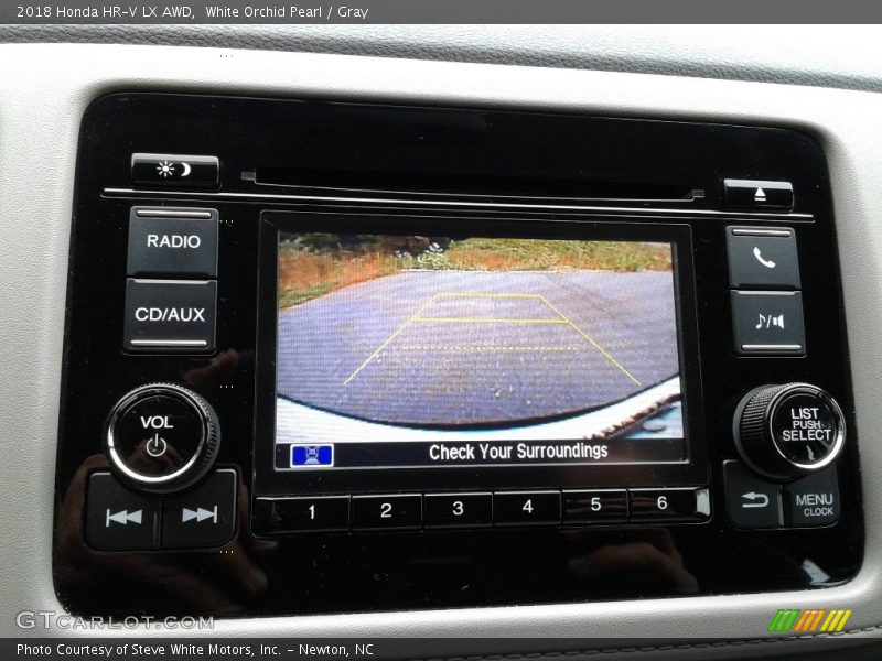 White Orchid Pearl / Gray 2018 Honda HR-V LX AWD