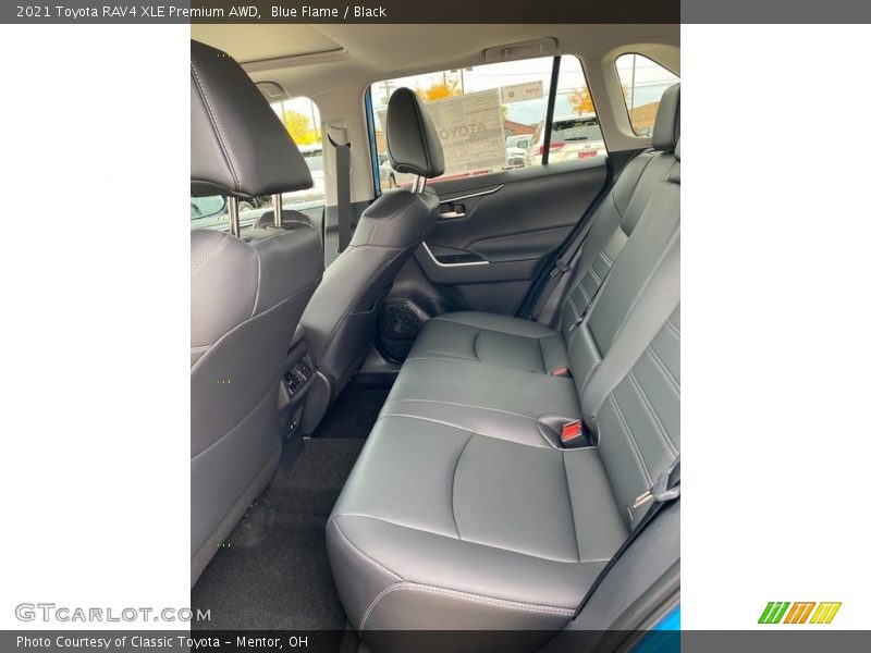 Blue Flame / Black 2021 Toyota RAV4 XLE Premium AWD