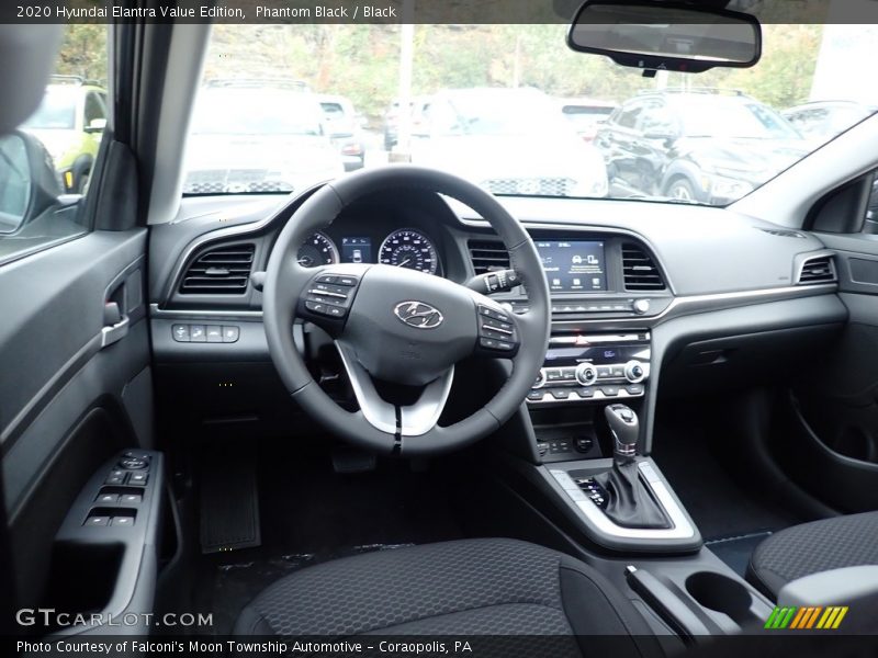 Phantom Black / Black 2020 Hyundai Elantra Value Edition