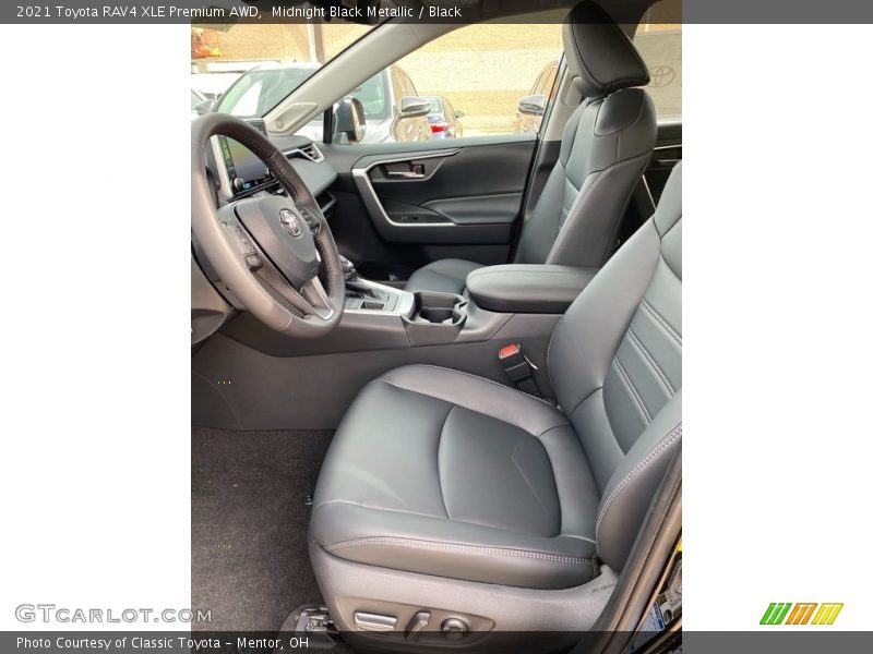 Front Seat of 2021 RAV4 XLE Premium AWD