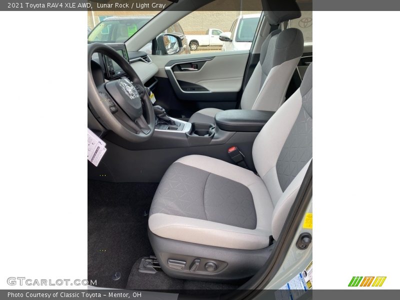 Lunar Rock / Light Gray 2021 Toyota RAV4 XLE AWD