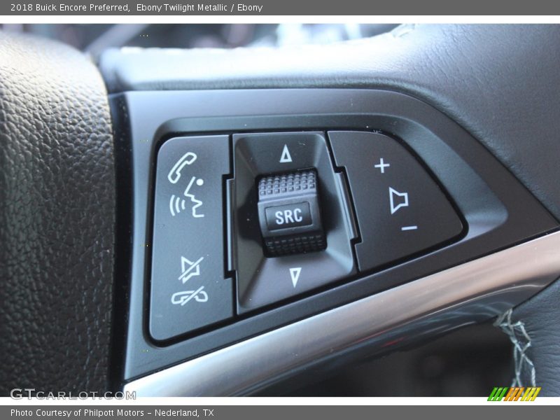 Ebony Twilight Metallic / Ebony 2018 Buick Encore Preferred